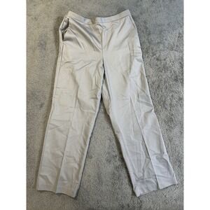 Alfred Dunner Gray Elastic Waist Pull-On Pants Adult Women's Size 16